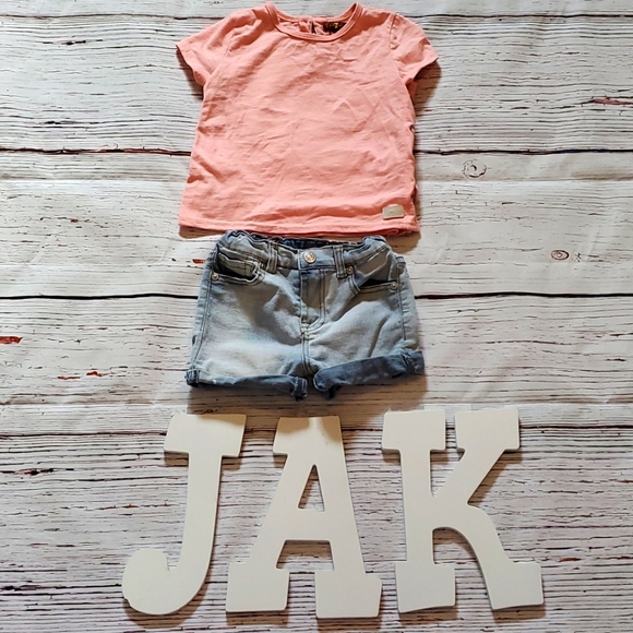7 For All Mankind Other - 7 FOR ALL MANKIND GIRLS SHORTS OUTFIT 💞